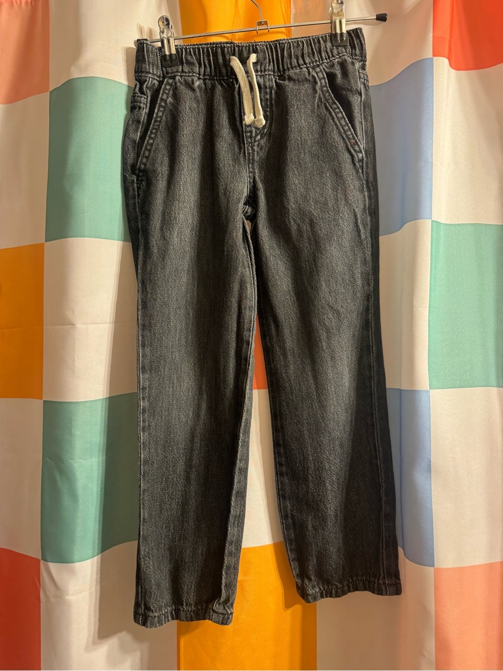 TWO PAIRS!! Boys Cat & Jack Straight Jeans - Size 6